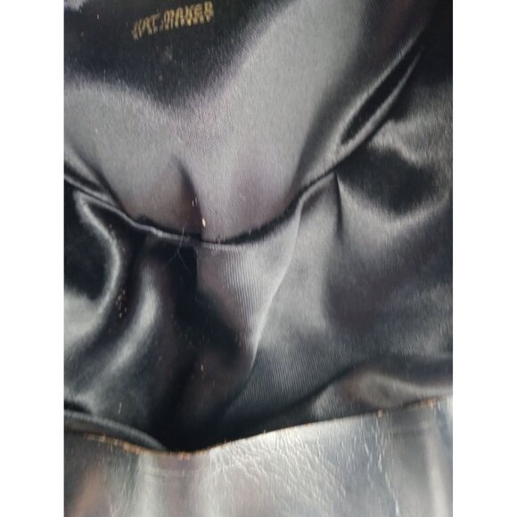 Hat Bowler Kevin McAndrew Brown Union Tag Size 7.5 Roderick St. Johns Feathers - Picture 14 of 16